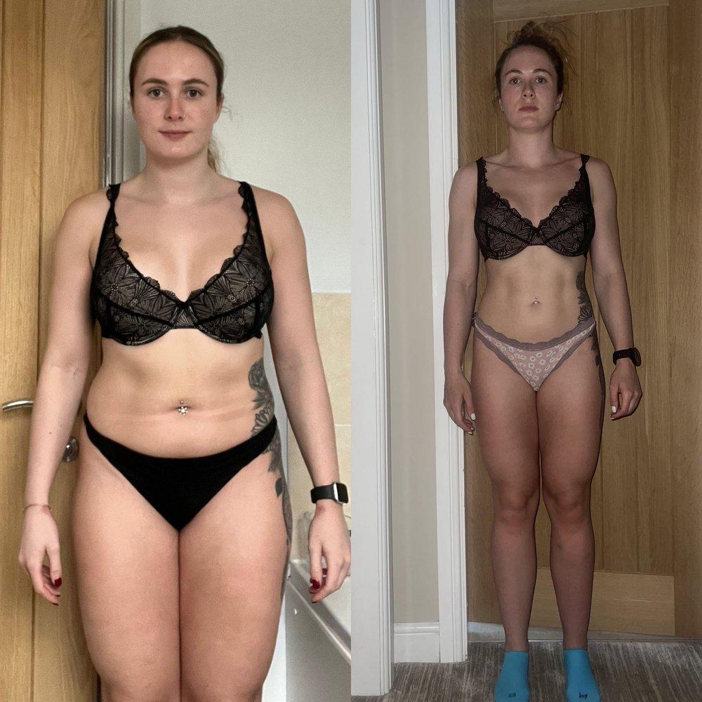 Anna — before and after transformation photo