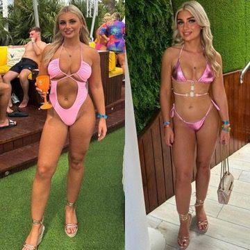 Paris — before and after transformation photos, holiday prep, body recomposition, weight maintained